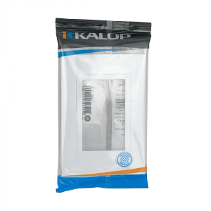 KALOP Placa Zen 3-Puestos Basica Blanco Tapa 3-Modulo 128x89mm KS41510