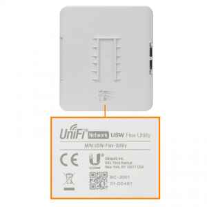 UBIQUITI Caja Exterior incluye PoE-54V-60W para switch USW-FLEX