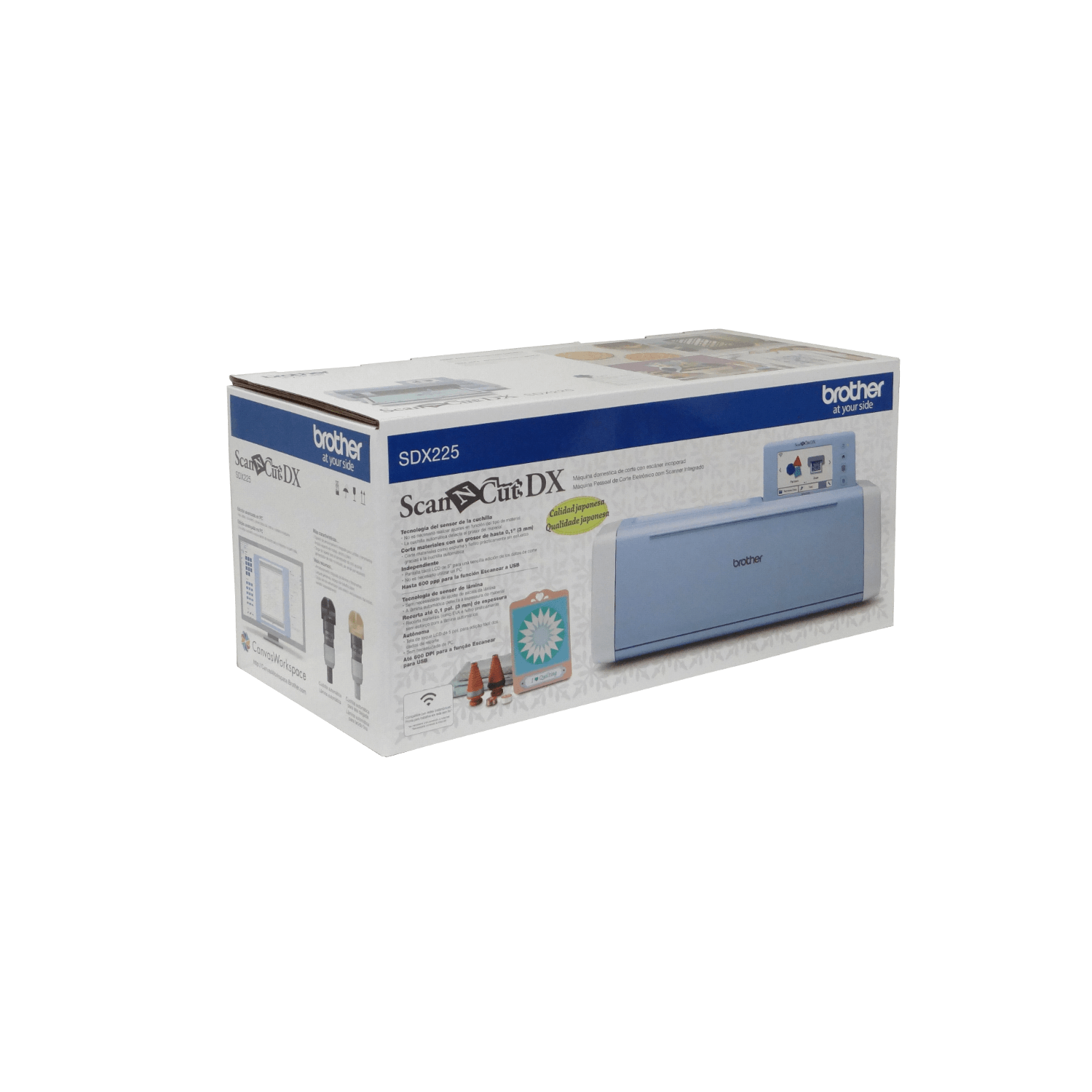 BROTHER Corte-5mm Plotter ScanNCutDX USB/WiFi 30x60cm LCD-Tactil - Imagen 5
