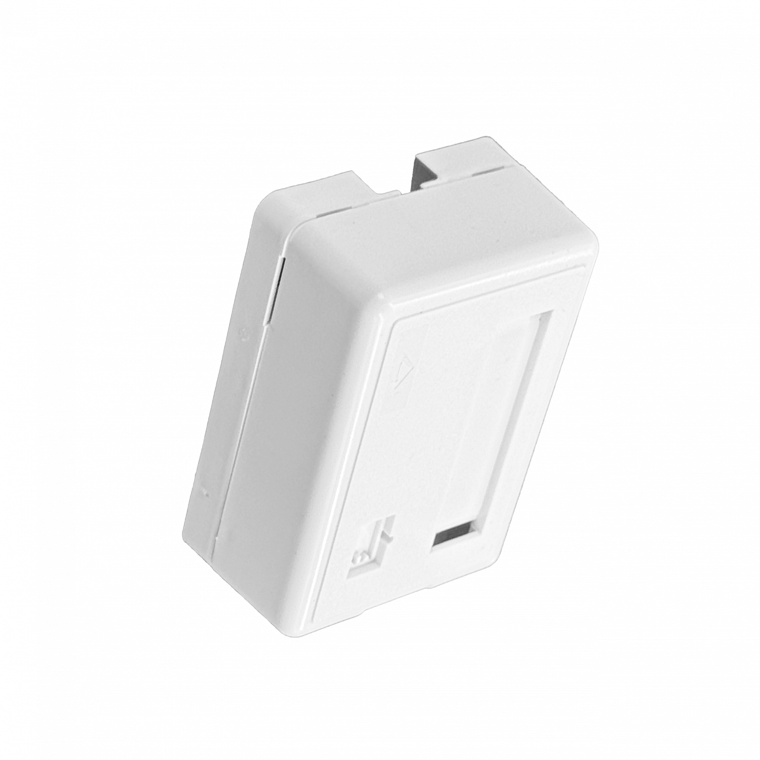 FURUKAWA Roseta 1-Keystone Sobrepuesta Blanca 27x45x66mm 35050255 - Imagen 7