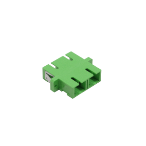SC-SC Verde/APC SM DX-Duplex Copla Fibra Adaptador p/Cabecera-CL/Caja