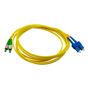 3mt SC/UPC-FC/APC MonoModo SM Duplex Jumper Cable Fibra 9/125um 3mm