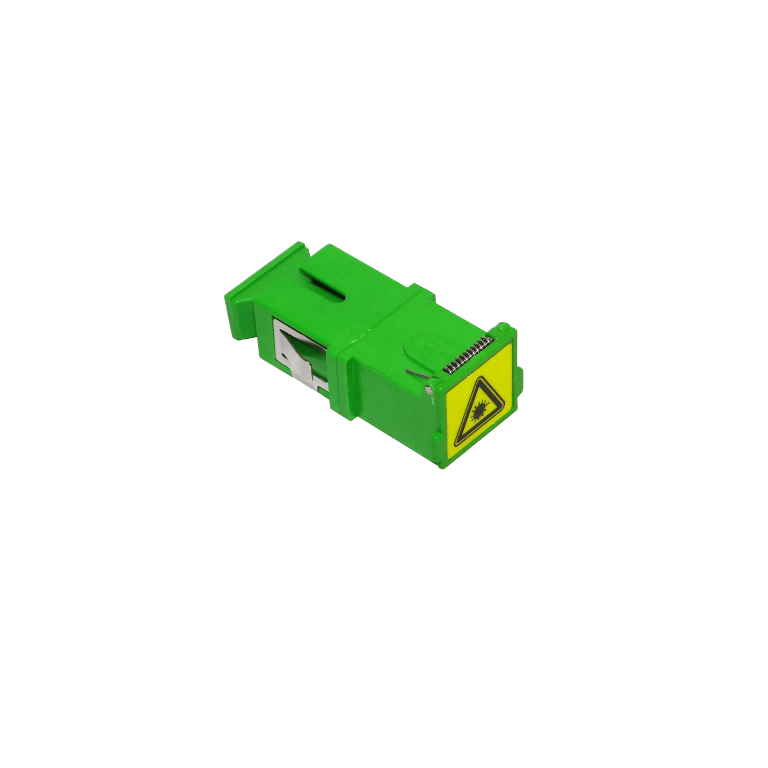 Auto-Tapa SC-SC/APC Verde SM SX-Simplex Copla Adaptador p/Cabecera-CL - Imagen 3