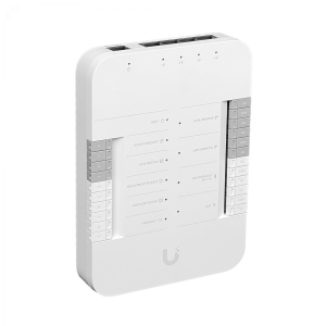 UBIQUITI Porton Puerta Reles 4-Cams/Readers Riel-Din req-PoE++