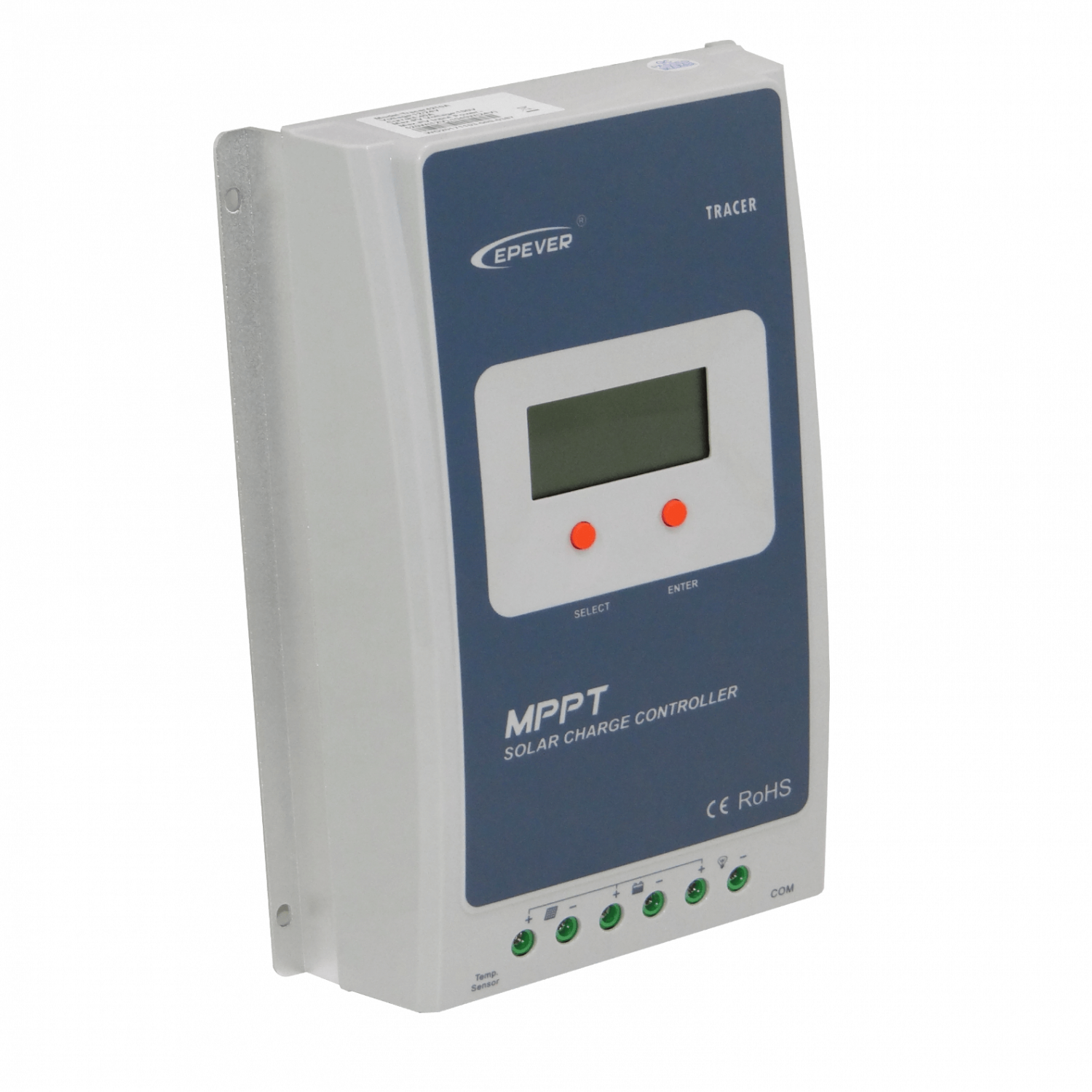 EPEVER 10A FV-100V IP30 1-RJ45-COM Regulador Carga 12V/24V MPPT Solar - Imagen 4