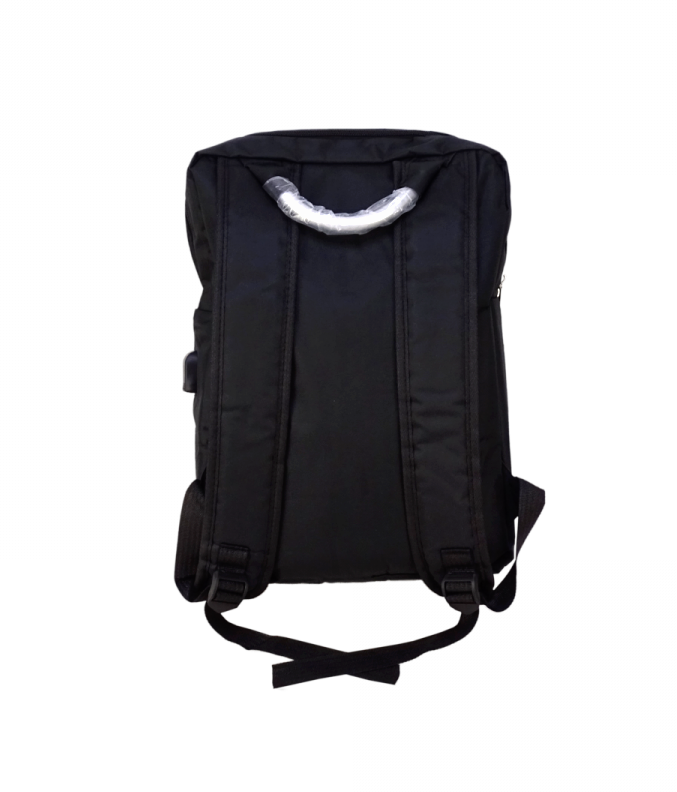 Mochila Notebook 16-pulg 33x45cm Negra Incluye-USB-A - Imagen 2