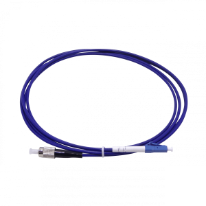 LSZH Blindado 2mt LC-FC SM Simplex Jumper Cable Fibra 3.0mm 9/125um