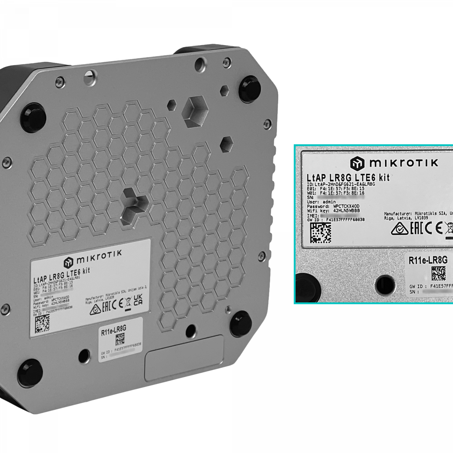 MIKROTIK R8+LTE6 3-Sim GPS WiFi-2,4GHz 2x2-2,5dBi 1-1000 RouterOS-L4 - Imagen 8