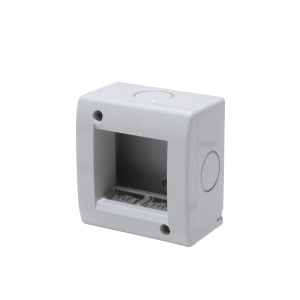 KALOP s/Tapa 2-Modulos Caja Gris IP40 2-Puestos Sigma KL42013