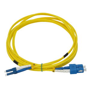 3mt LC-SC/UPC MonoModo SM Duplex Jumper Cable Fibra 9/125um 3mm