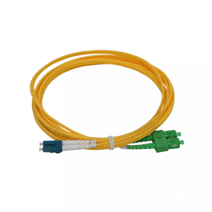3mt SC/APC-LC/UPC MonoModo SM Duplex Jumper Cable Fibra 9/125um 3mm
