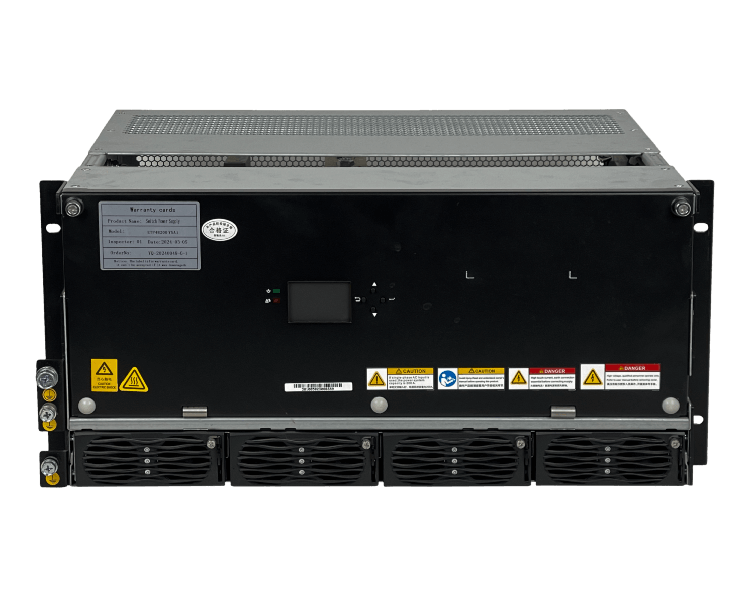 Fuente de Alimentacion Conmutada out-53V Max-200A Trifasica YQ48200A - Imagen 6