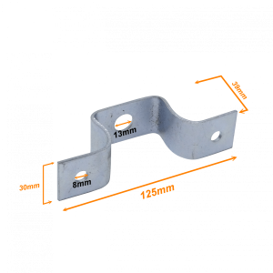 Soporte Percha para CCA-30x CCA-40x CCA-50x 125x39x30mm Alt-39mm M12