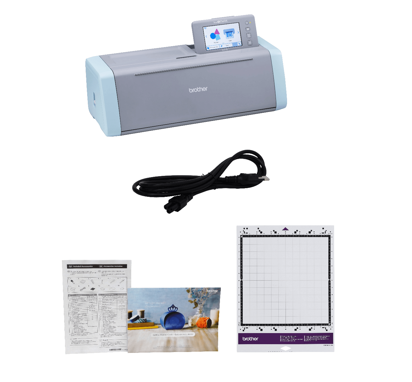 BROTHER Corte-3mm Plotter ScanNCutDX USB/WiFi 30x60cm LCD-Tactil