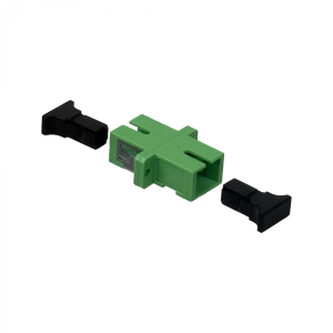 SC-SC/APC Verde SM SX-Simplex Copla p/Fibra Adaptador p/Cabecera-CL