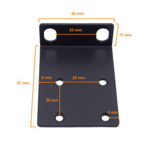 PLANET KIT Aletas Cortas 17mm Para Poner Switch/Router en Rack 1U