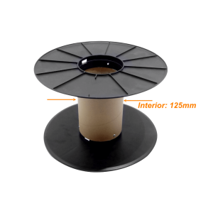 Carrete Vacio Carton-Interior-Diametro-13cm Plastico-34,5cm