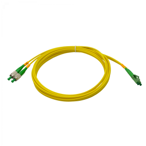 3mt LC/APC-FC/APC MonoModo SM Duplex Jumper Cable Fibra 9/125um