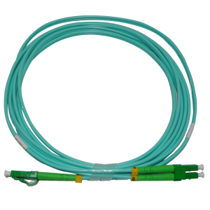 3mt LC/APC-LC/APC OM3 Multimodo MM Duplex Jumper Fibra LSZH