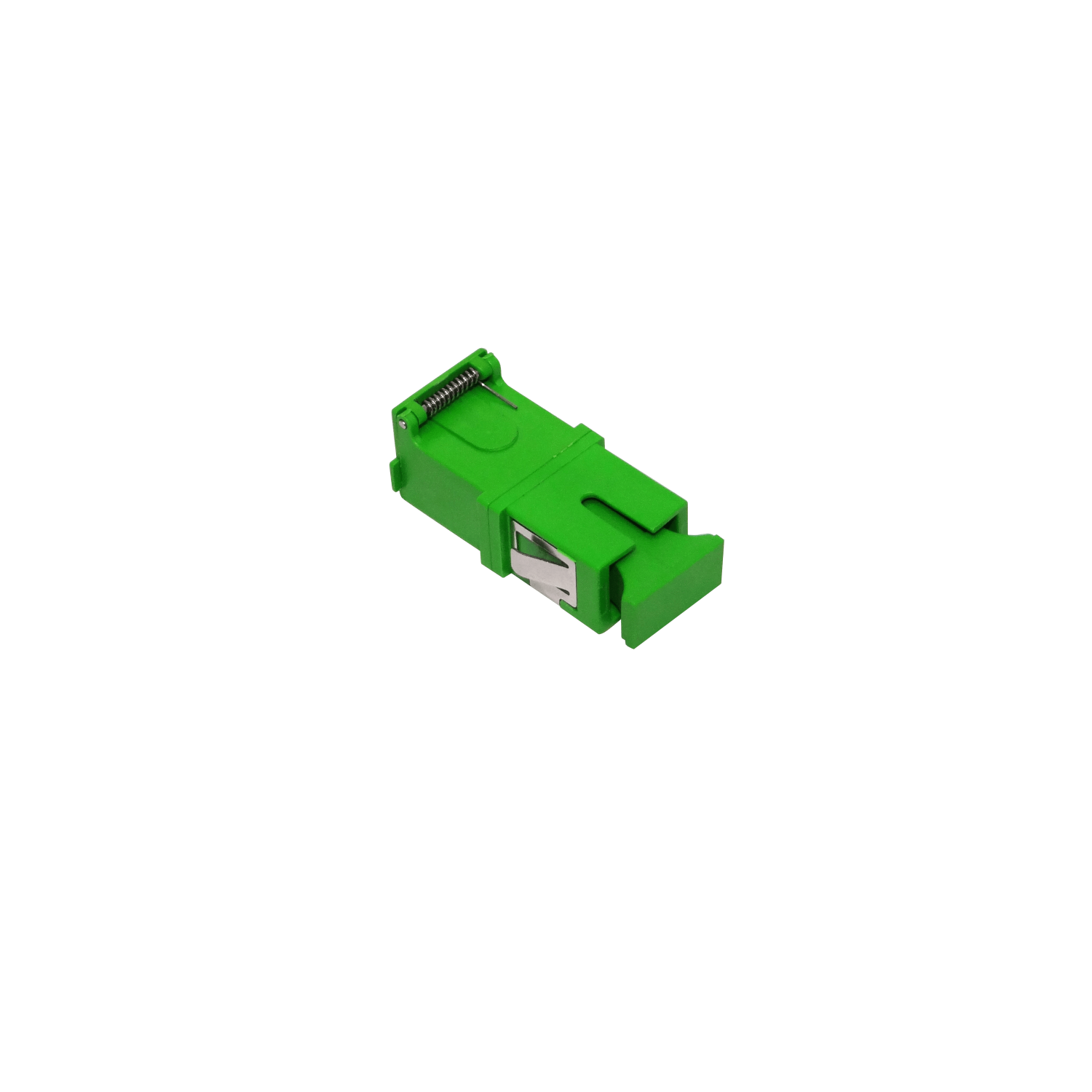 Auto-Tapa SC-SC/APC Verde SM SX-Simplex Copla Adaptador p/Cabecera-CL
