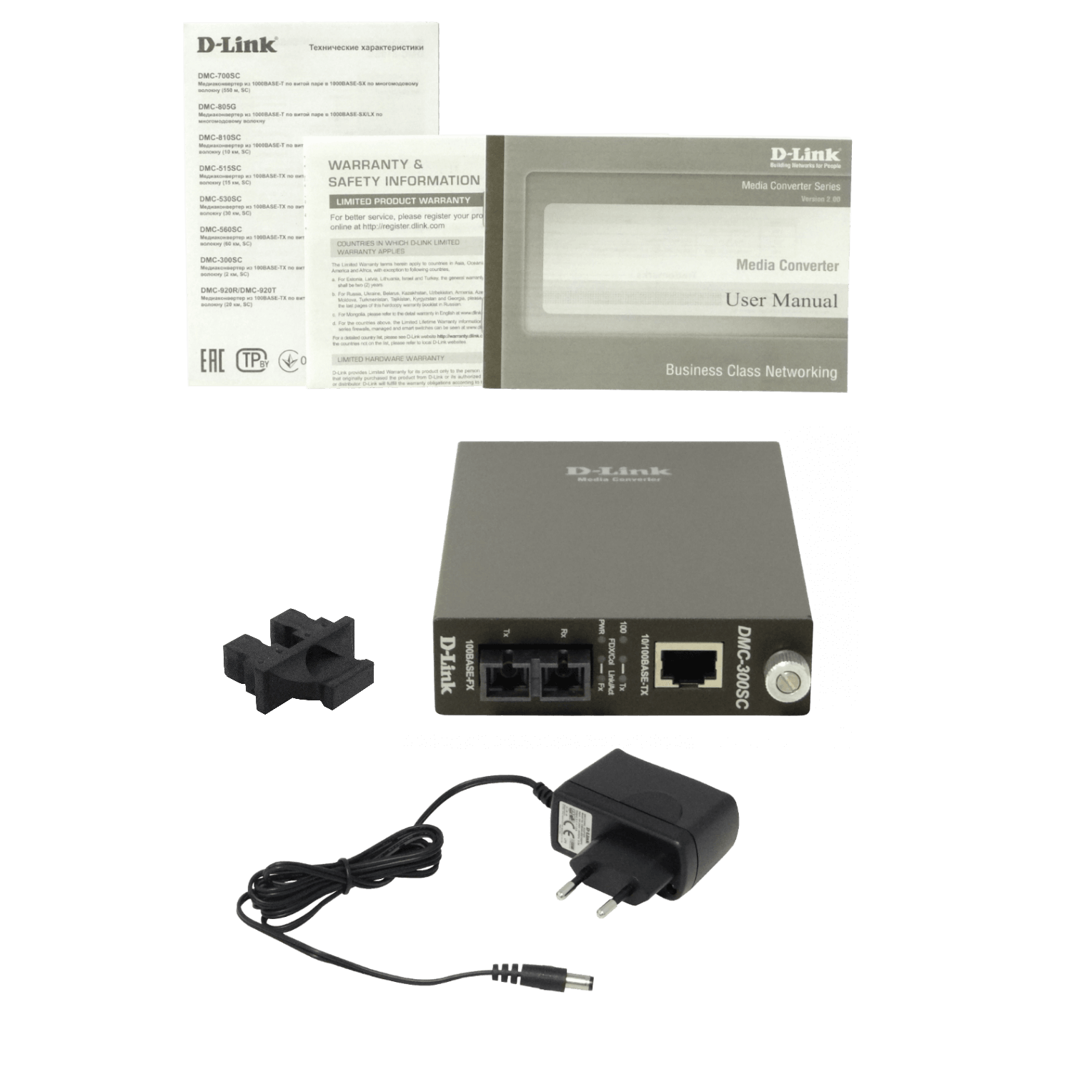 D-LINK 100mbps MM 2-SC 850nm 2km Convertid Medio Transceiver Multimod - Imagen 7