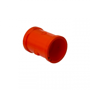 25mm Copla PVC para Tubo Naranjo Certificacion SEC