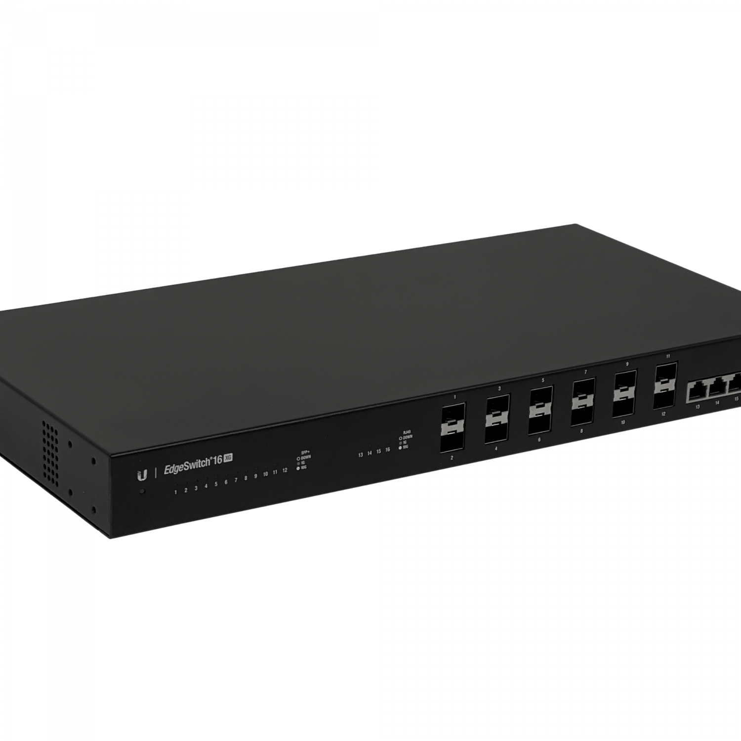 UBIQUITI 12-SFP+10G 4-10G Console-RJ45-RS232 Switch Rack Admin AC/DC