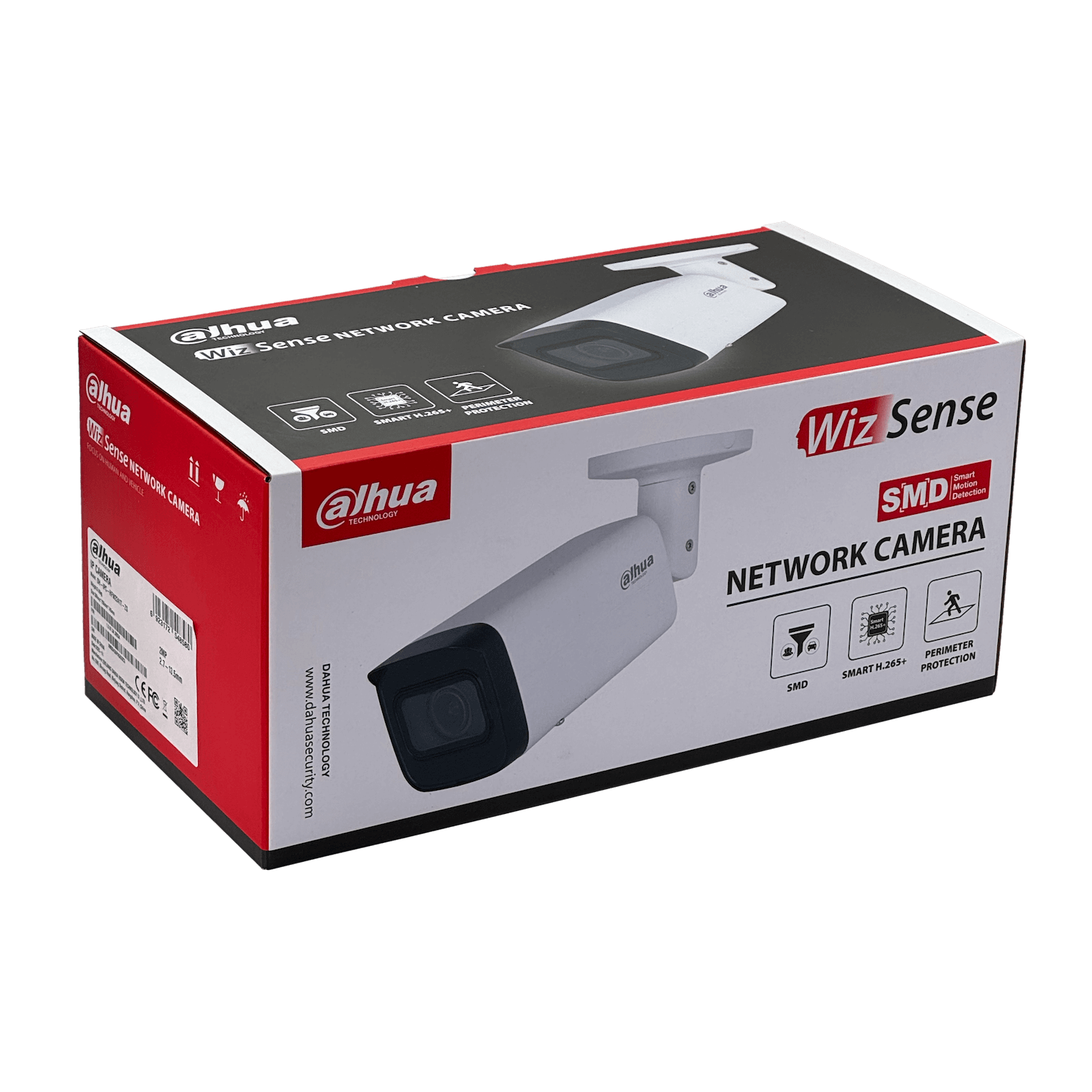 DAHUA Bala 2MP 2,7-13,5mm Motorizada Varifocal RCA IR60 WizS RCA SD IP - Imagen 2