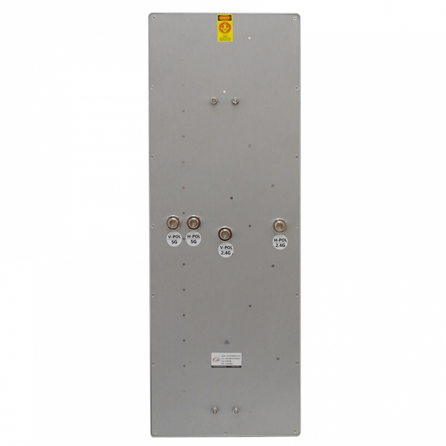 Antenas Sectoriales 16dBi/2,4GHz-2,5GHz 20dBi/5GHz-5,8 4-N-H 25x70x5cm