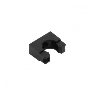 19mm Soporte Abrazadera para Conduit Flexible Plastico Negro PA