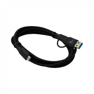 XTECH 2-IN-1 USB-C a USB-CM/AM Cable 182cm USB2.0 XTC-532