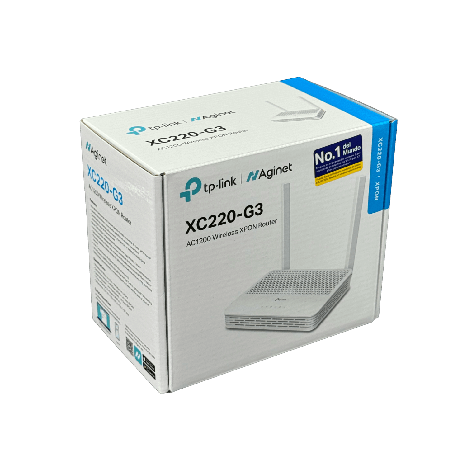 TP-LINK ONU XPON 2-LAN 1-SC/APC 867/300mbps 5/2,4GHz AC1200 inc-12Vdc - Imagen 4