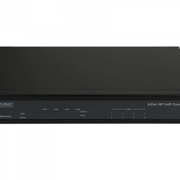 PLANET Router VoIP 8-FXS-RJ11-H 3-100 1-WAN genera 8linea telef analog ...