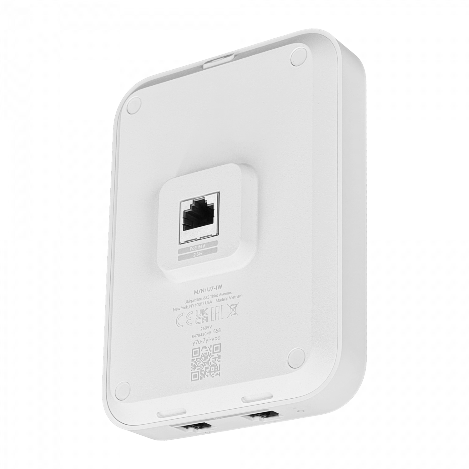 UBIQUITI WiFi7 5Gbps 3-2500-i/o 2,4/5GHz 688/4300mbps 4/5dBi req-PoE++ - Imagen 2