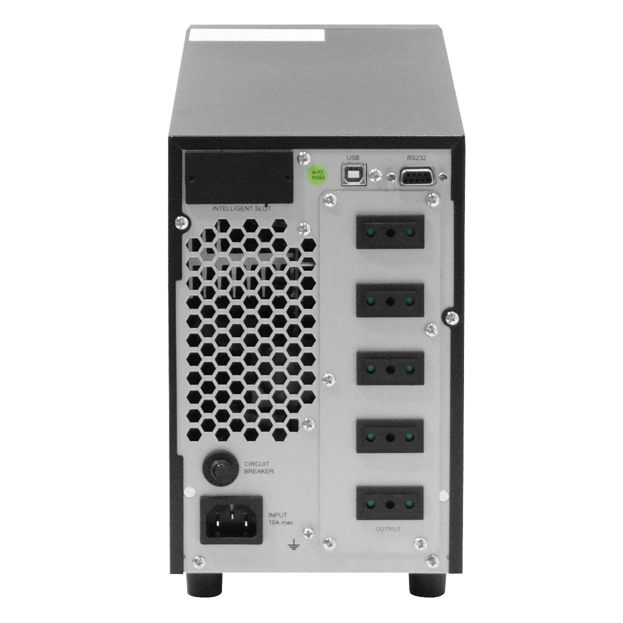 FORZA Torre 260WH 4x9AH 2KVA 1800W Online LCD DB9-H USB 5-IH SNMP UPS - Imagen 5