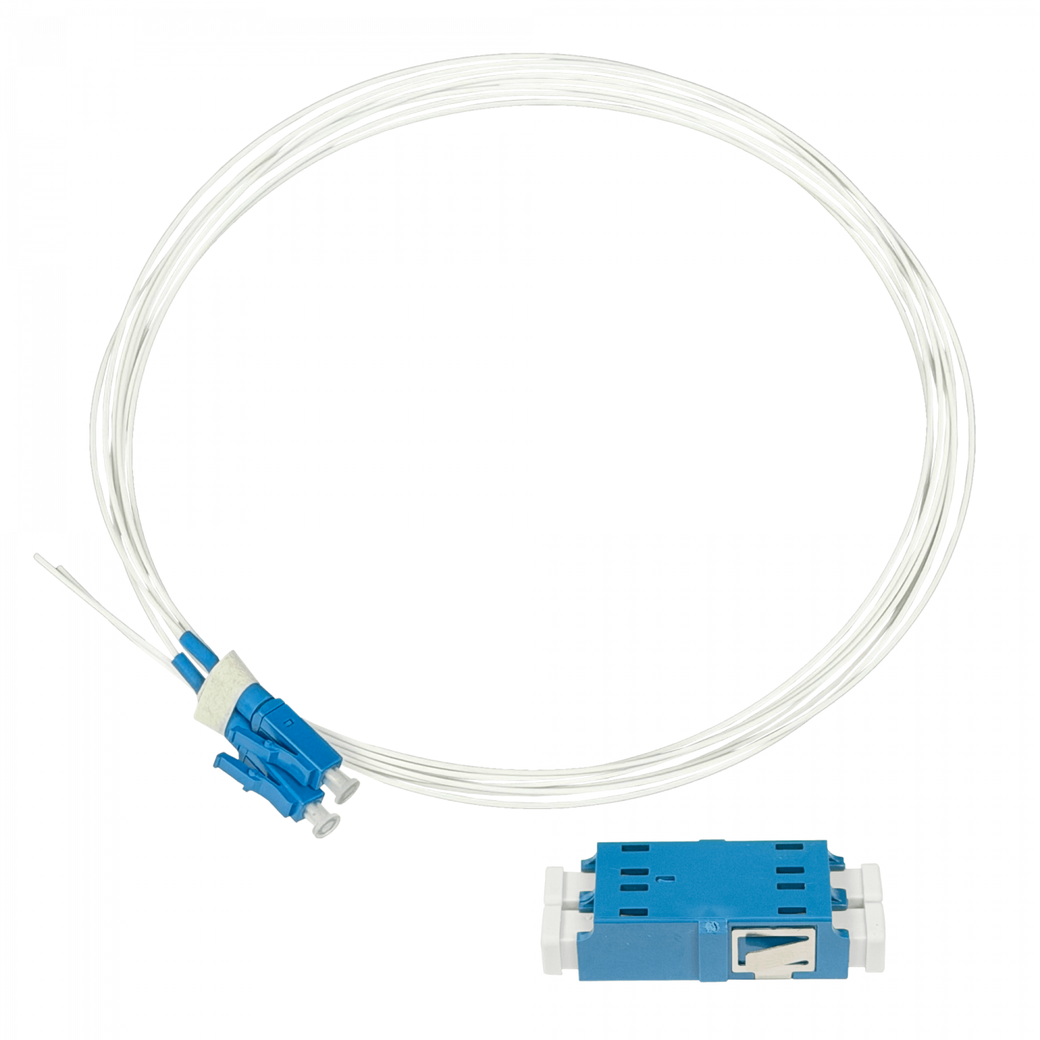 FURUWAKA LC/UPC SM 1,5mt 2-unid Pigtail 150cm 0,9mm G657A2 inc-copla - Imagen 2