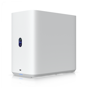 UI Blanco NAS 4xHD-RAID 2-M.2/Slot 1-2.5G-PoE USB-C-5Gbps UniFi Drive