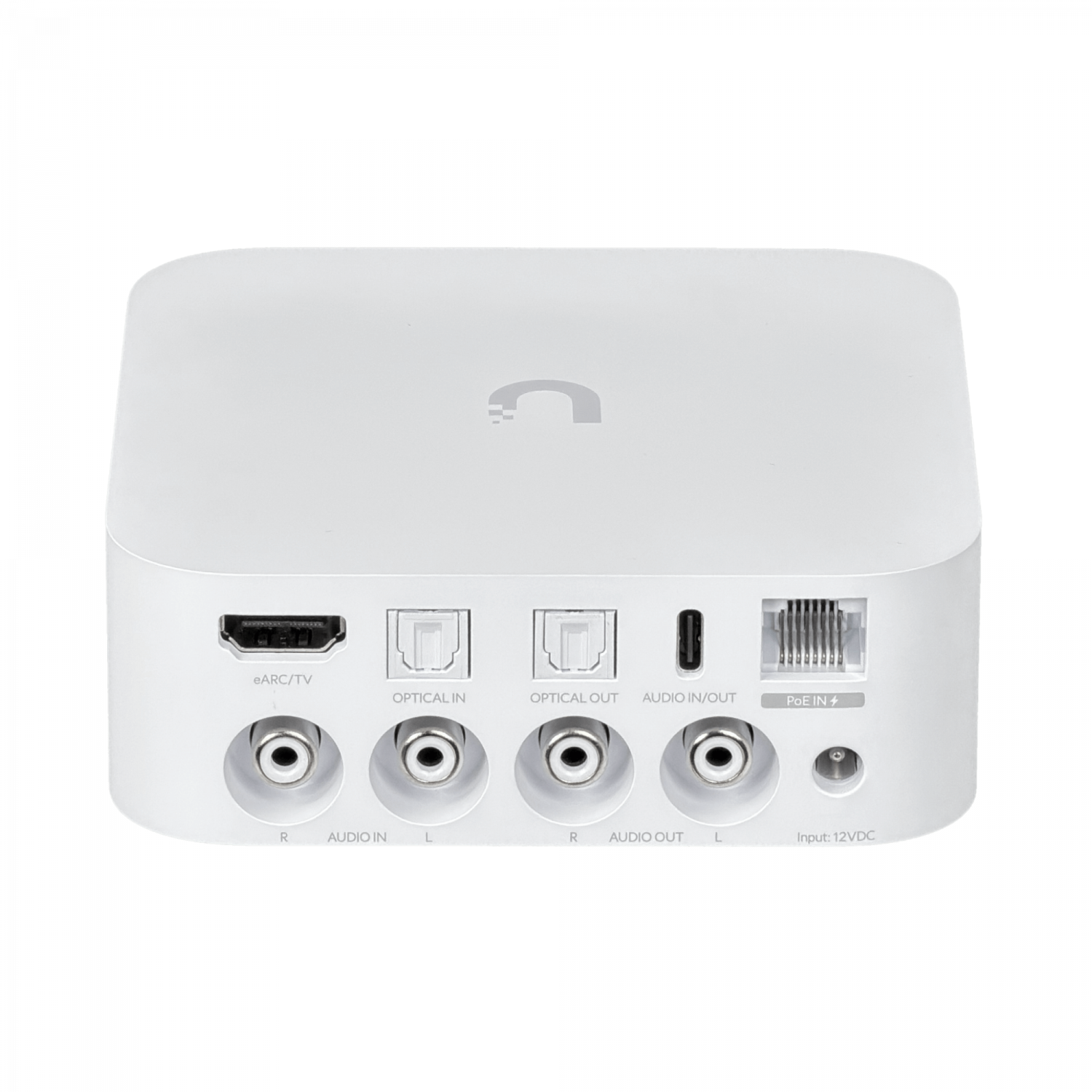 UI Blanco 4-RCA 1-eARC 2-Optico 1-100 USB-C Reproductor Audio Digital - Imagen 7