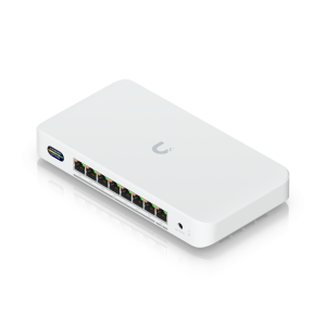UBIQUITI WiFi7 7-2500 1-10G PoE+ 35W-tot Switch req-UniFi inc-54V