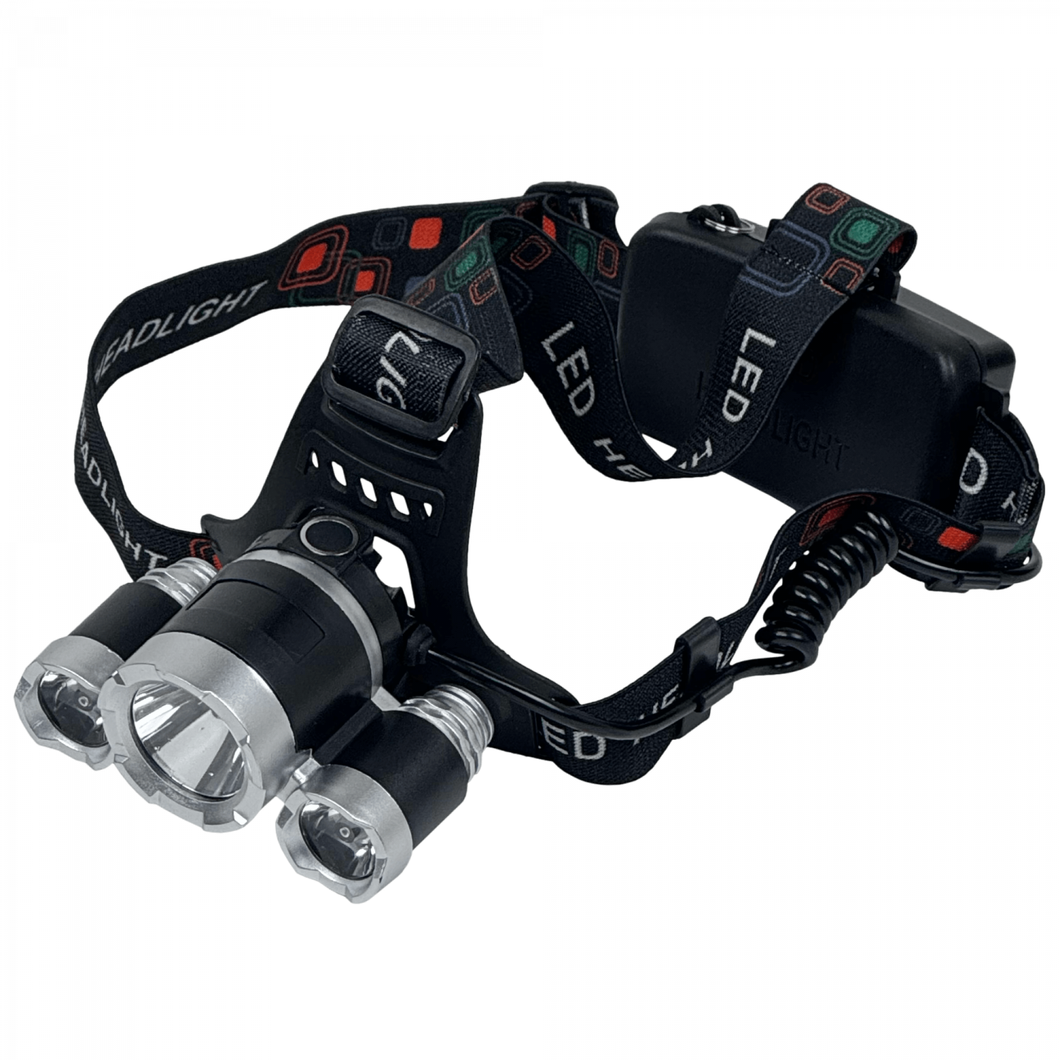 Linterna 3-LED Cintillo p/Cabeza pila interna de Litio Recargable - Imagen 5