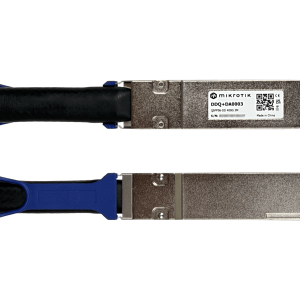 MIKROTIK 3mt QSFP-DD-400G Cable Directo Backbone DAC Cobre 26AWG