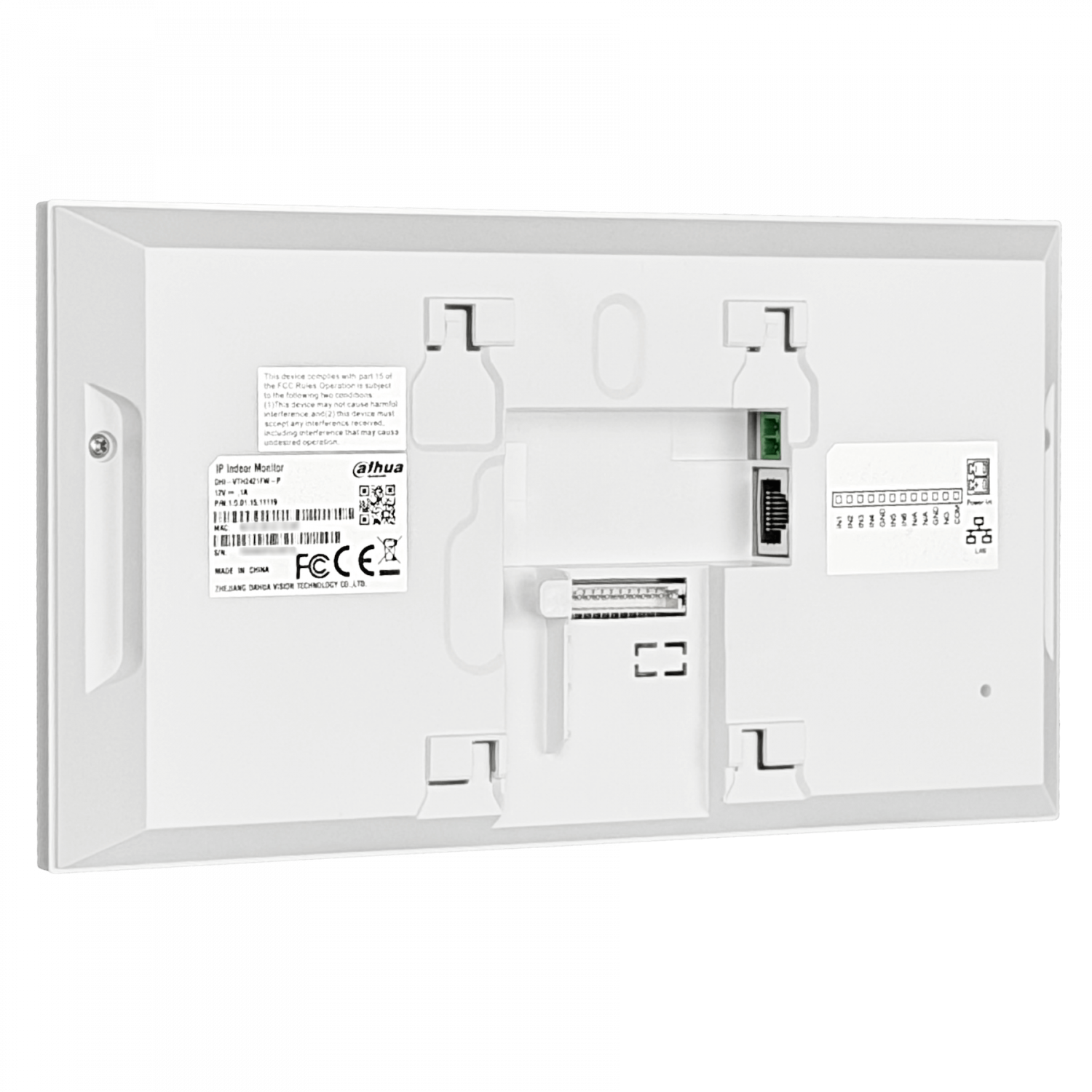 DAHUA Pantalla Interior 7p-Touch SIP 1-100-PoE/AF 8GB VTH2421FW-P - Imagen 6