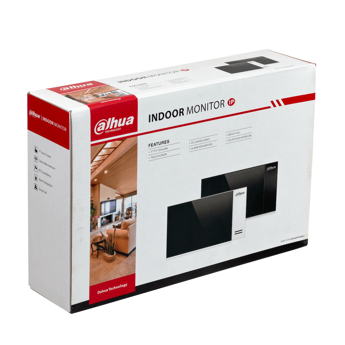 DAHUA Pantalla Interior 7p-Touch SIP 1-100-PoE/AF 8GB VTH2421FW-P - Imagen 2