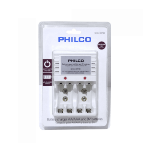 PHILCO Cargador 2-Pila-9V o 4-Pilas-AA/AAA Mural sin Cable 42ULX-09780