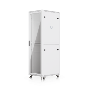 UBIQUITI Vidrio 42U 800mm 80cm-Fondo Rack Blanco Ventilador