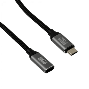 Cable USBC3.2 1mt USBC-M USBC-H Extension Pasiva