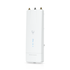 UI 6/5GHz/WiFi7 1-10G 1-SFP+ 2-RPSMA-H .SMA-GPS inc54V PTP 24dBm IPX6