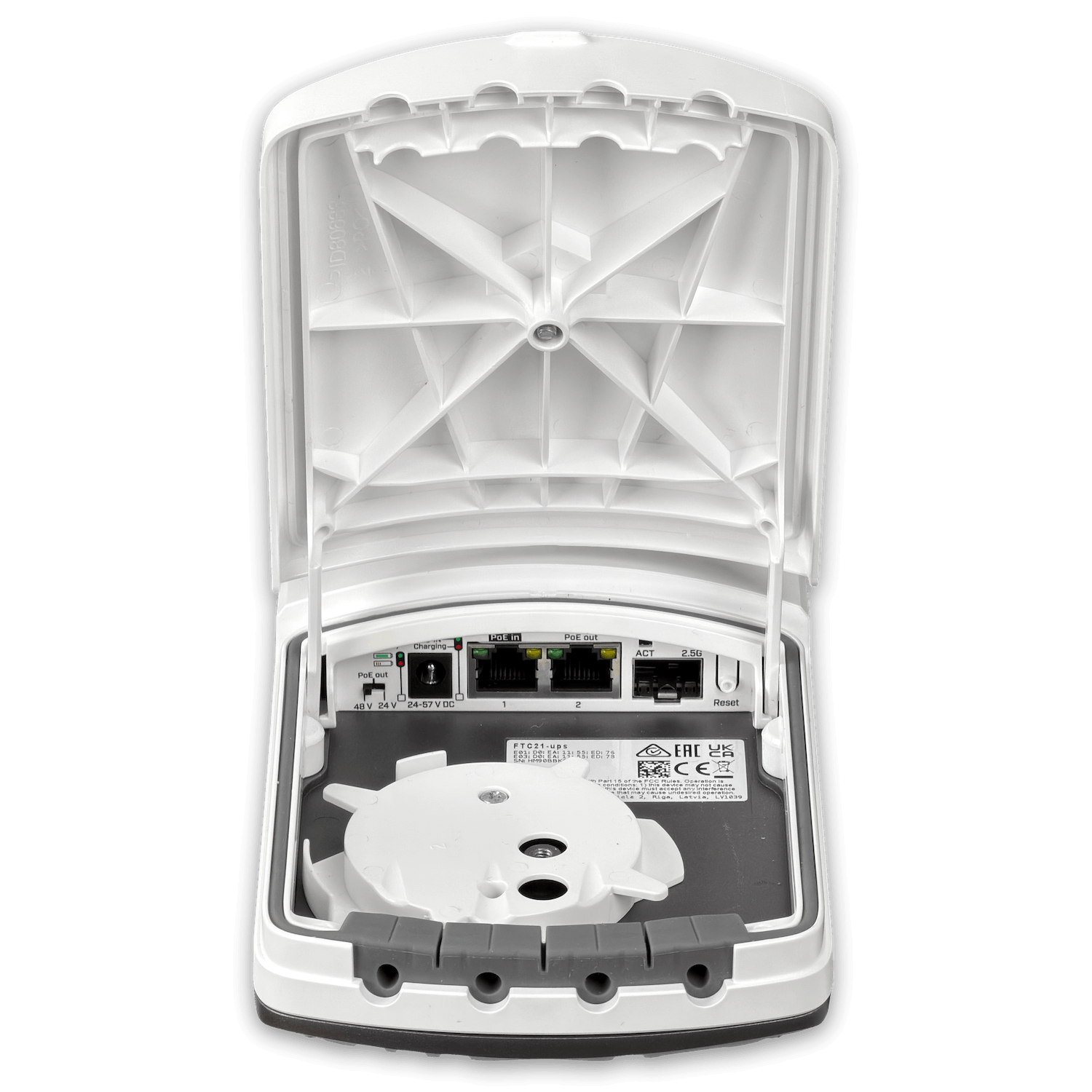 MIKROTIK UPS 2-1000 PoE-in/out SFP-2,5G Converter IP67