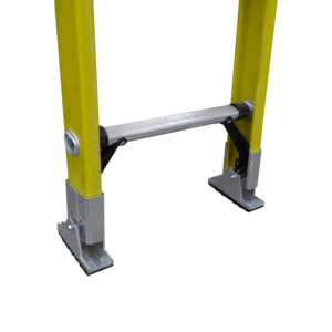 4,8-9,9mt 140kg Telescopica Fibra de Vidrio 32-peldano Escalera