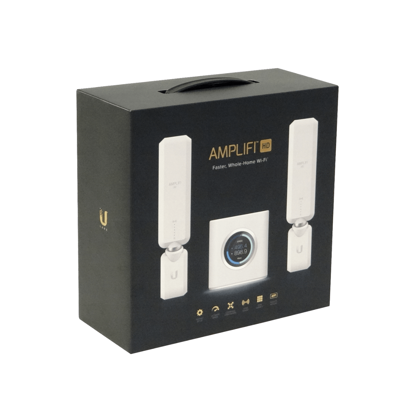 AmpliFi 2-Extens 5-1000 USB Router-HD Mesh AC1300 N450 1750mbps 26dBm - Imagen 3